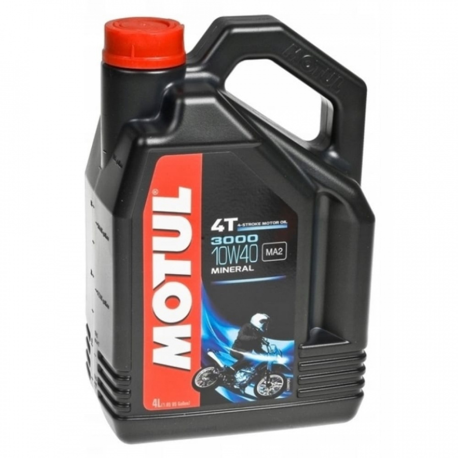 Моторное масло для мотоциклов MOTUL 3000 4T SAE 10W40