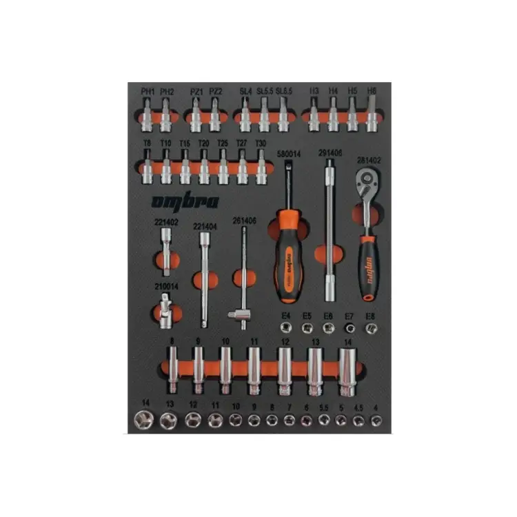 Набор торцевых головок Ombra OMT50STE 56137