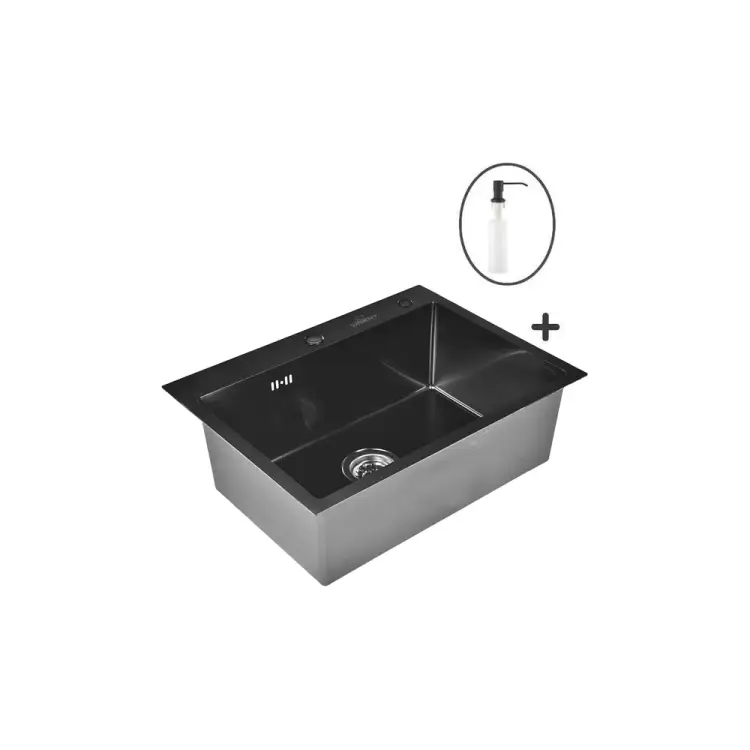 Кухонная мойка WISENT 6045B WS36045B/WGER019B/W405B Кухонная мойка WISENT 6045B WS36045B/WGER019B/W405B