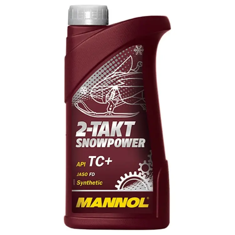Масло 4T для 2-х тактных, для снегоходов MANNOL Snowpower 1430