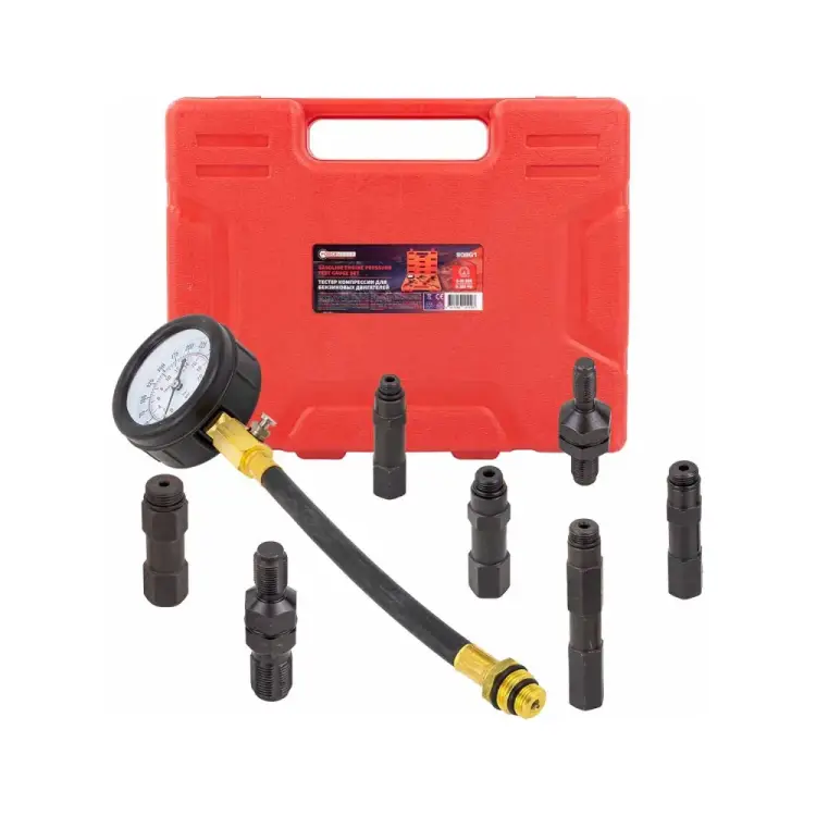 Тестер компрессии для бензиновых двигателей Forcekraft FK-909G1(60250)