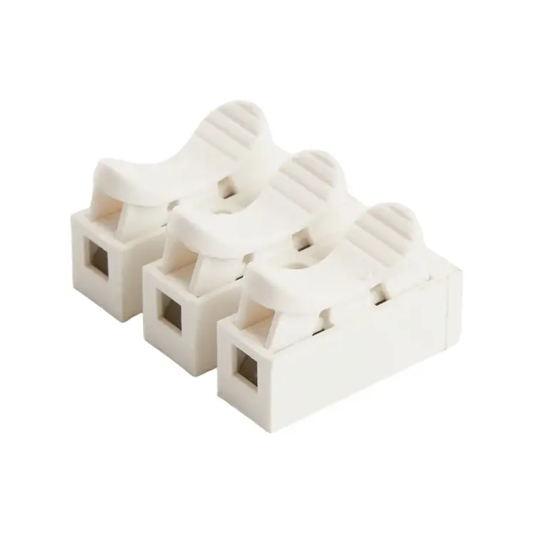 Самозажимная 3-х контактная клемма STEKKER LD900-003 39881