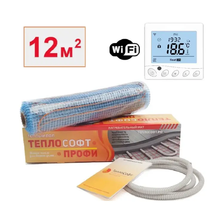 Нагревательный мат ТеплоСофт Профи 121800/5