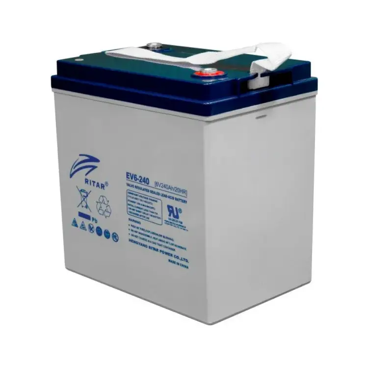 Батарея аккумуляторная Ritar 6v 240Ah/20HR EV6-240
