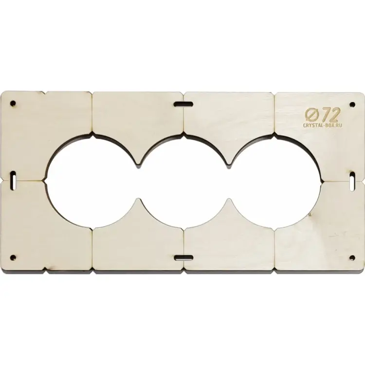 Шаблон для сверления подрозетников РОТОР 3shablon72