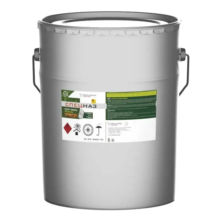 Грунт-эмаль по ржавчине ЯРОСЛАВСКИЕ КРАСКИ СПЕЦНАЗ 8910.3 Грунт-эмаль по ржавчине ЯРОСЛАВСКИЕ КРАСКИ СПЕЦНАЗ 8910.3