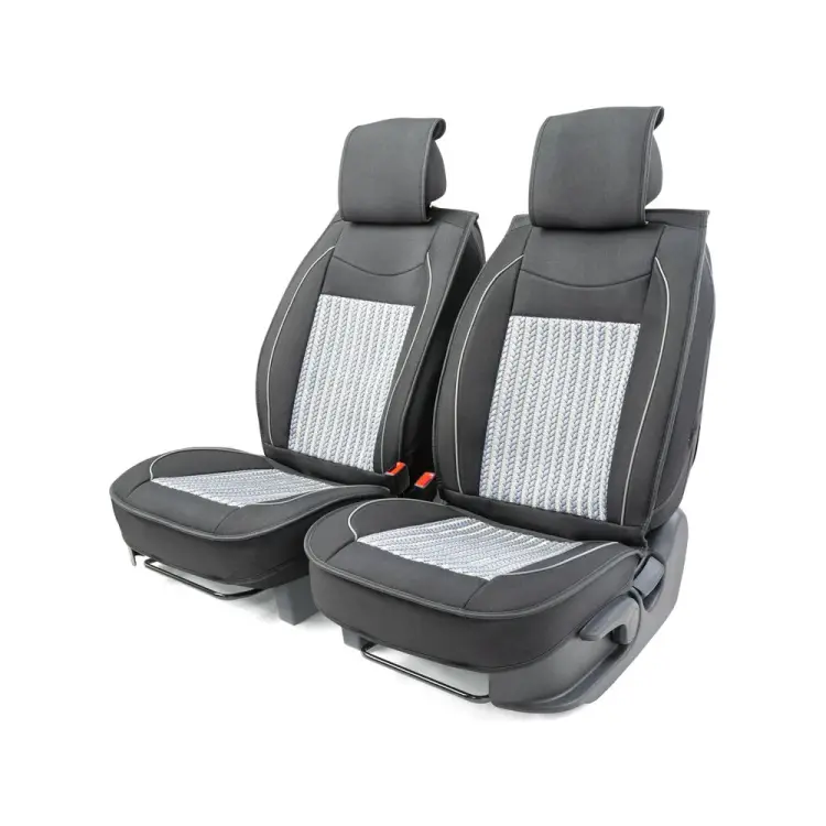Каркасные накидки на передние сиденья CarPerformance CUS-2062 BK/GY