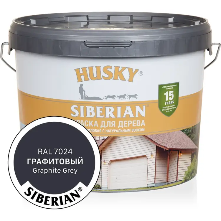 Акриловая краска для дерева HUSKY 31933