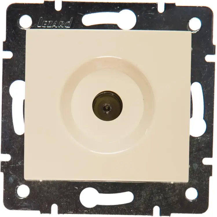 Проходная телевизионная розетка Lezard KARINA 707-0388-129