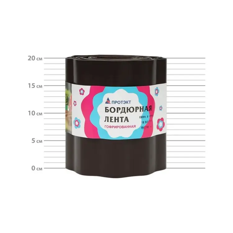 Бордюрная лента ПРОТЭКТ Б-20/9 кор
