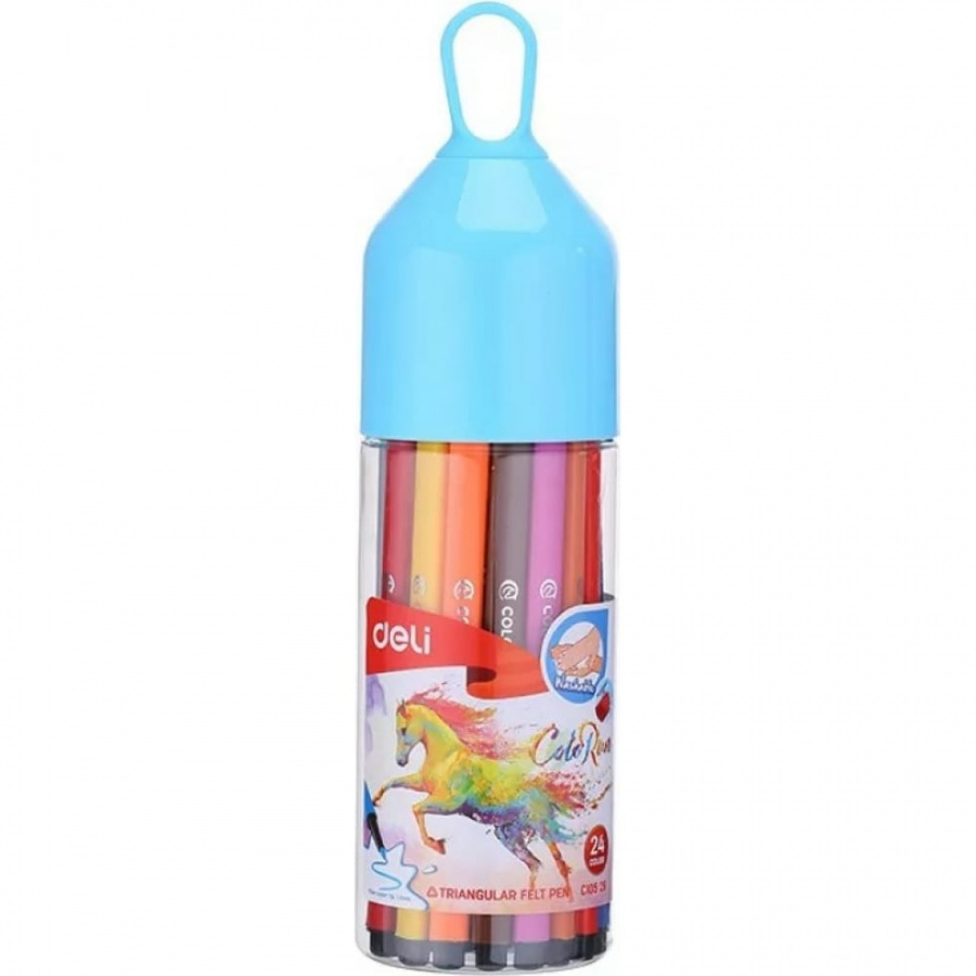 Фломастеры DELI ColoRun EC10526