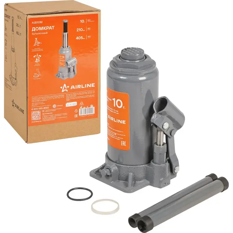 Бутылочный домкрат Airline AJB10M