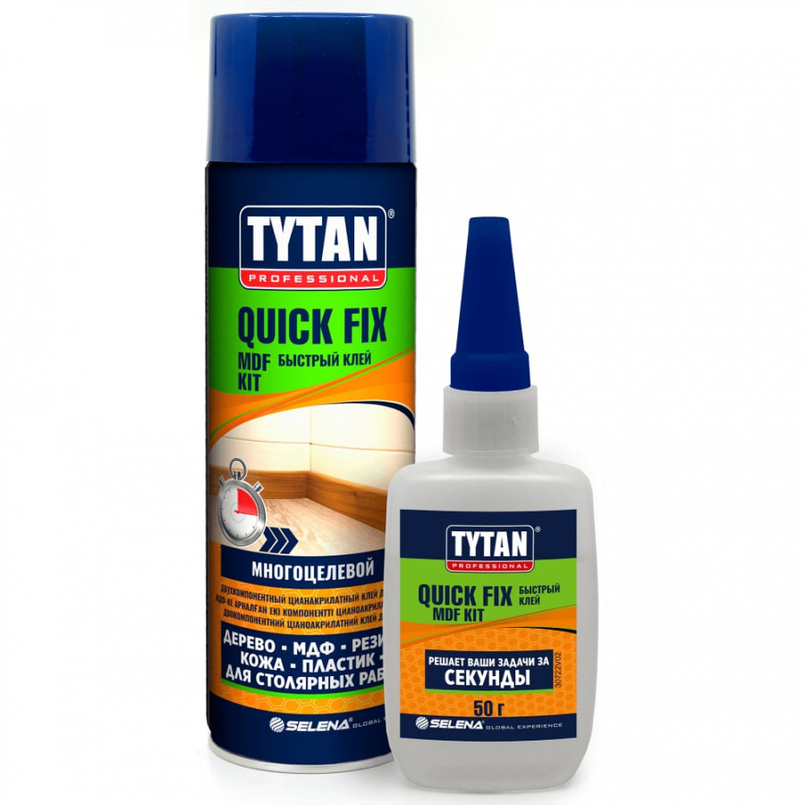 Двухкомпонентный цианакрилатный клей для МДФ Tytan PROFESSIONAL