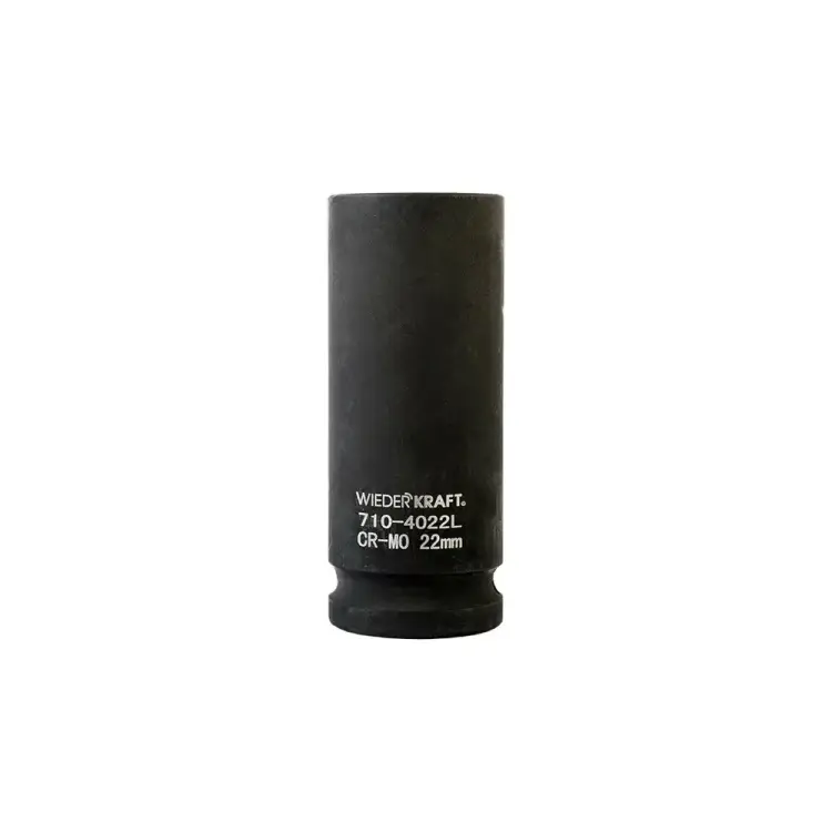 Ударная глубокая шестигранная торцевая головка WIEDERKRAFT WDK-710-4022L Ударная глубокая шестигранная торцевая головка WIEDERKRAFT WDK-710-4022L