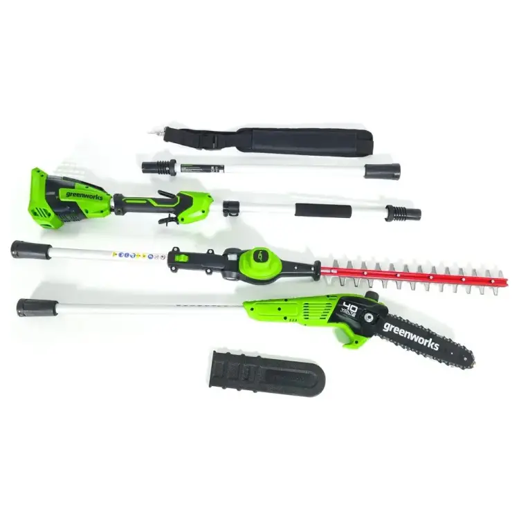 Бесщеточный аккумуляторный высоторез-кусторез GreenWorks 1303907
