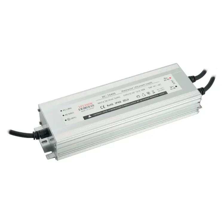Электронный трансформатор для светодиодной ленты 400w 24v 245x77x41мм ip67 (драйвер), lb007 FERON 48744 Электронный трансформатор для светодиодной ленты 400w 24v 245x77x41мм ip67 (драйвер), lb007 FERON 48744