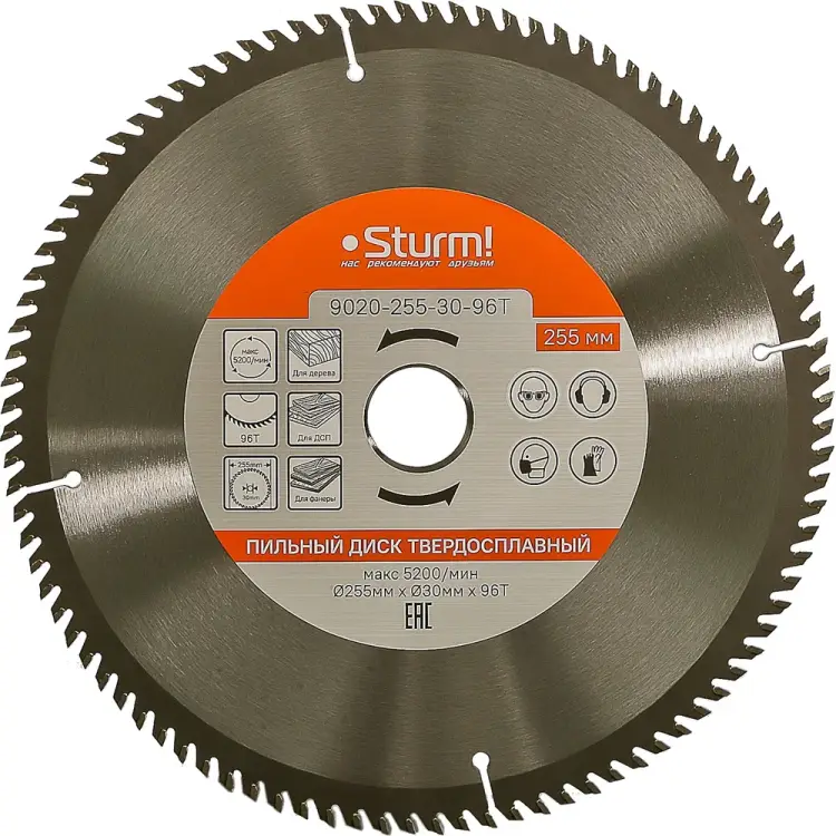 Пильный диск Sturm 9020-255-30-96T