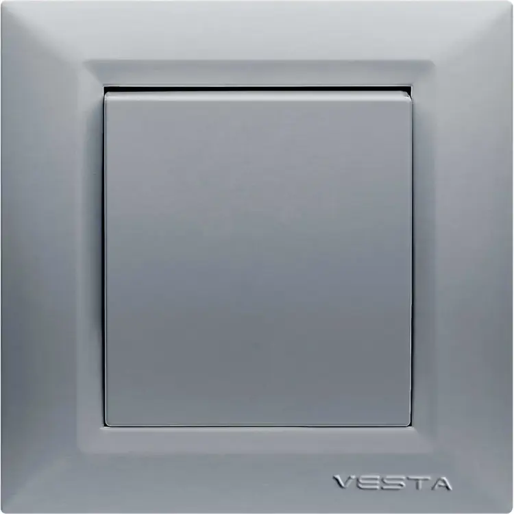 Выключатель Vesta Electric Roma Silver FVK010114SRM