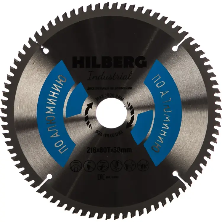 Пильный диск по алюминию Hilberg Hilberg Industrial HA216 Пильный диск по алюминию Hilberg Hilberg Industrial HA216