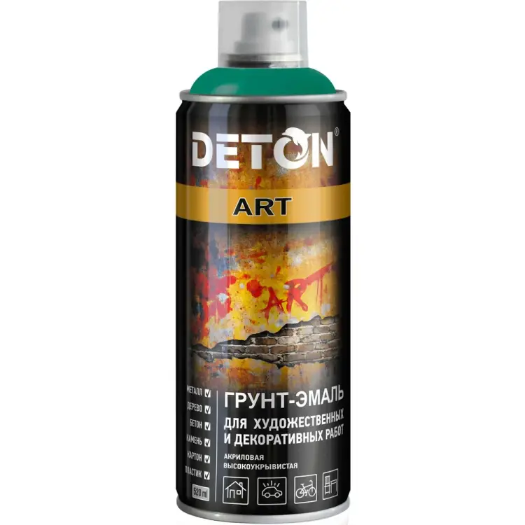 Грунт-эмаль для художественных и декоративных работ Deton DTN-A07687 Грунт-эмаль для художественных и декоративных работ Deton DTN-A07687