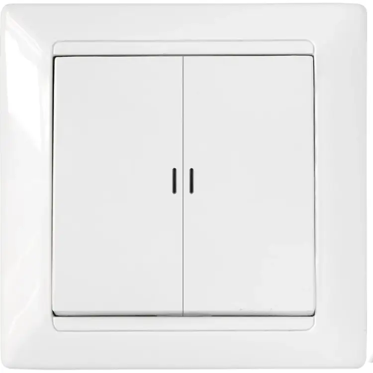 Двухклавишный выключатель BYLECTRICA СТИЛЬ С510-815