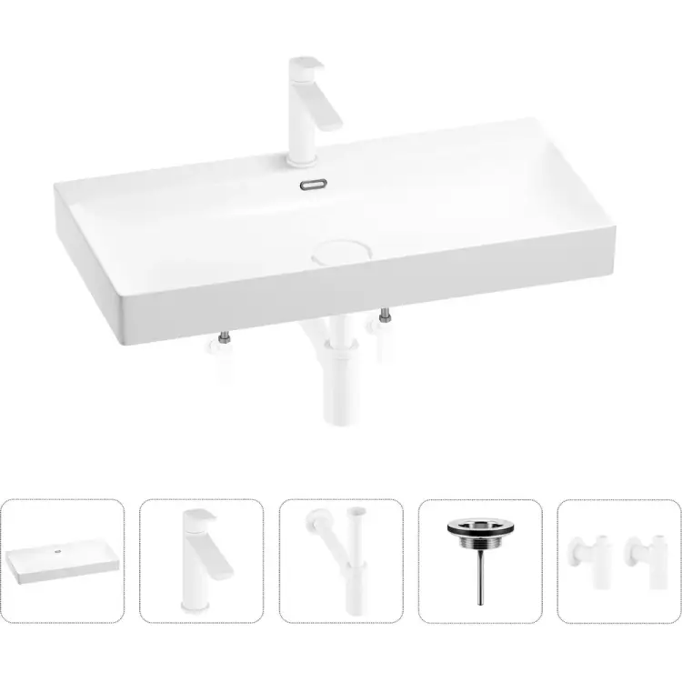 Раковина для ванной Wellsee Bromance 201005530