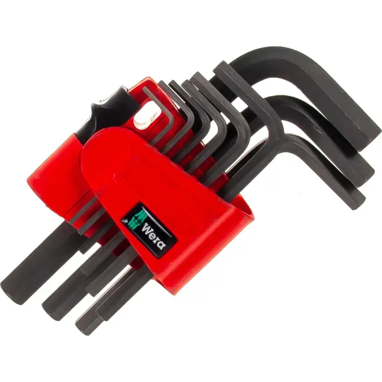 Набор метрических Г-образных ключей WERA 950/9 WE-021737