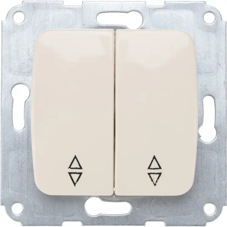 Двухклавишный проходной механизм переключателя KRANZ dea KR-78-0237