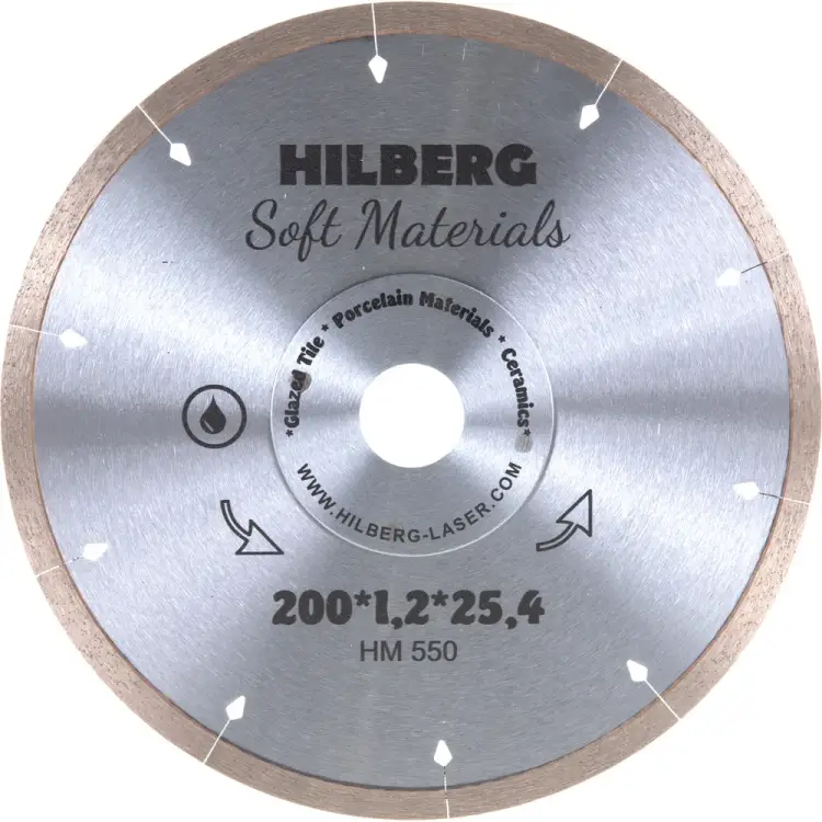 Отрезной алмазный диск Hilberg Hilberg Hyper Thin HM550 Отрезной алмазный диск Hilberg Hilberg Hyper Thin HM550