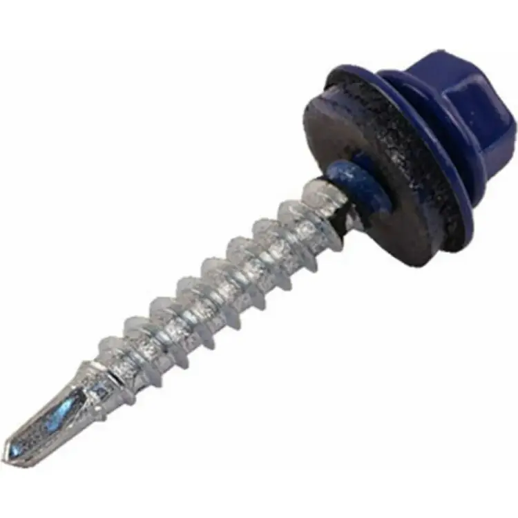 Кровельный оцинкованный саморез STARFIX 4,8x70 мм PT1 RAL 5002 100 штук SMC3-20877-100