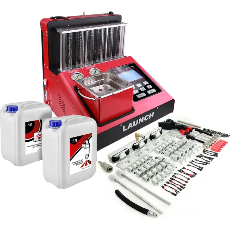 Установка для тестирования и очистки форсунок FSI, GDI и MPI CNC 605A GDI Launch LNC-104