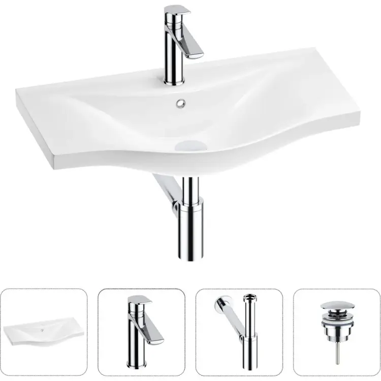 Раковина для ванной Wellsee Bisou 201003601