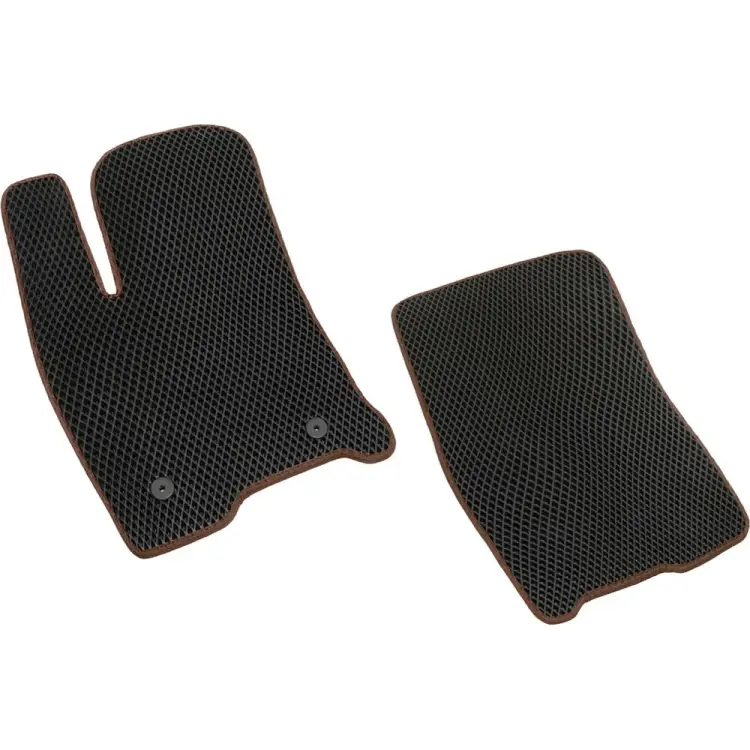 Передние коврики для Honda Airwave правый руль 2005 - 2010 Vicecar 2EV16049-коричневый