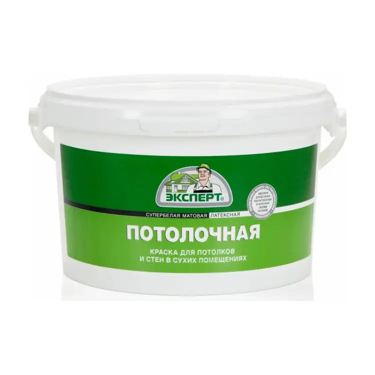 Потолочная краска Эксперт 15770 Потолочная краска Эксперт 15770