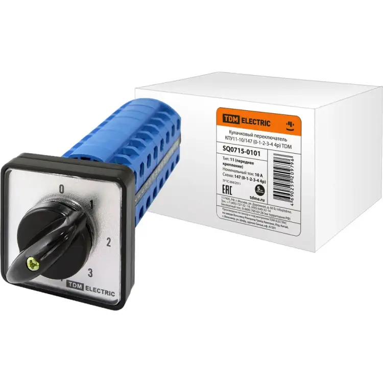 Переключатель TDM ELECTRIC КПУ11-10/147 SQ0715-0101