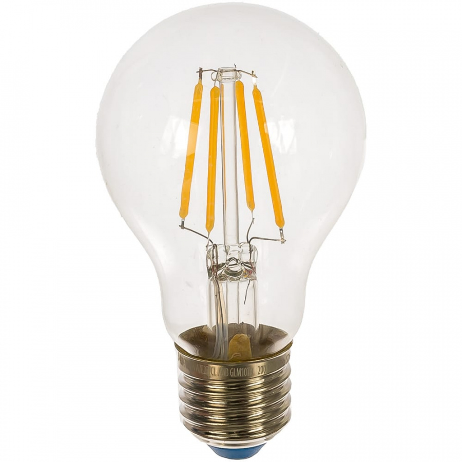 Светодиодная лампа Uniel LED-A60-7W/WW/E27/CL/MB GLM10TR