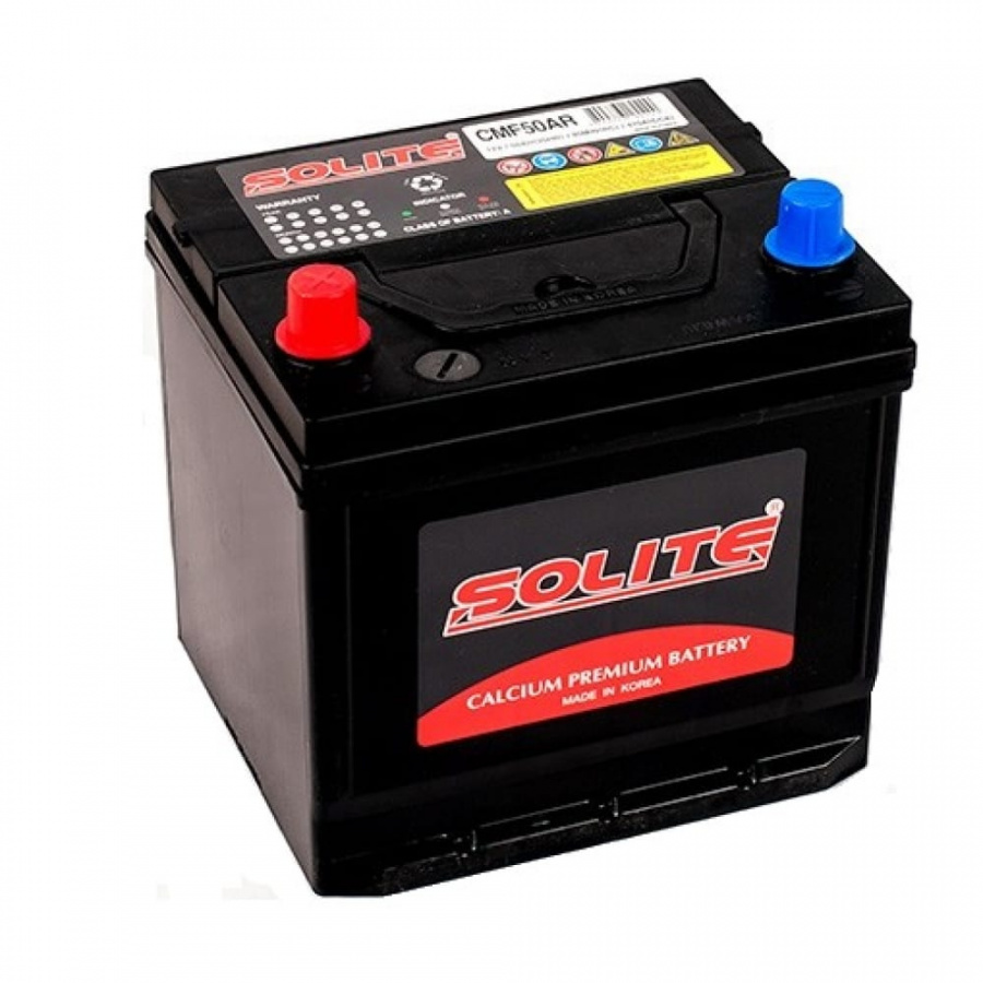 Автомобильный аккумулятор Solite 6СТ50
