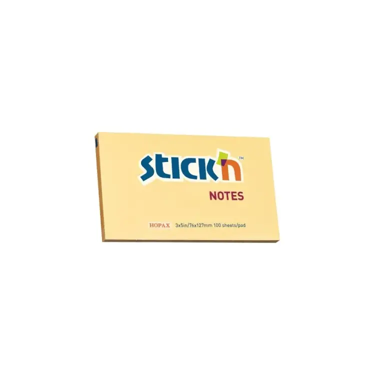 Самоклеящийся бумажный блок STICK`N 21393 822721