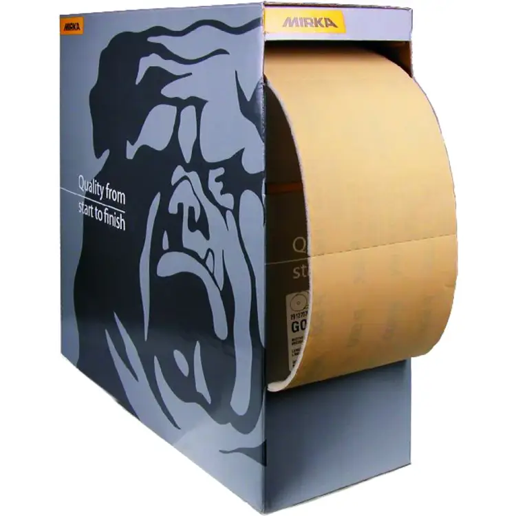 Шлифовальный материал для сухой обработки поверхности MIRKA GOLDFLEX-SOFT 2912707025 Шлифовальный материал для сухой обработки поверхности MIRKA GOLDFLEX-SOFT 2912707025