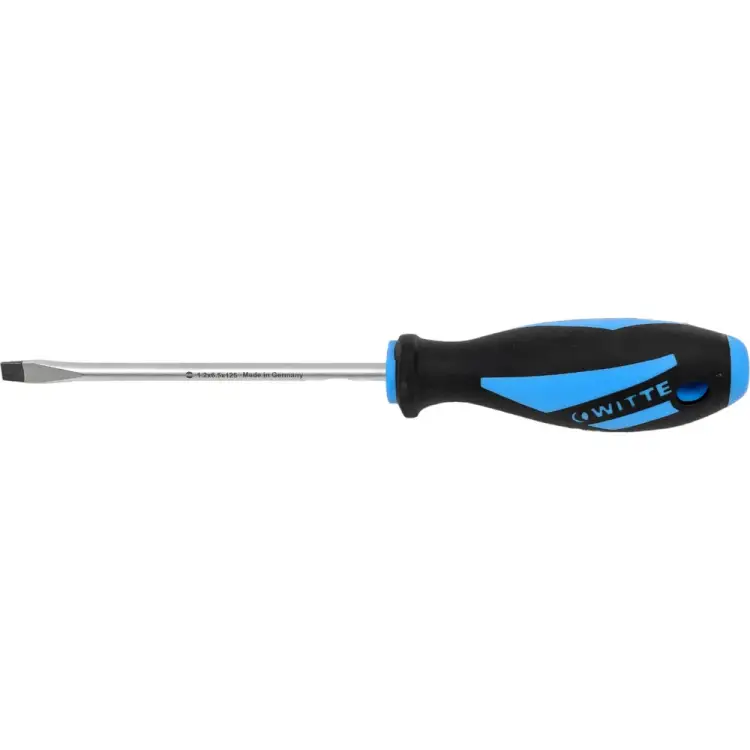 Слесарная шлицевая отвертка WITTE MAXX 531072016 Слесарная шлицевая отвертка WITTE MAXX 531072016