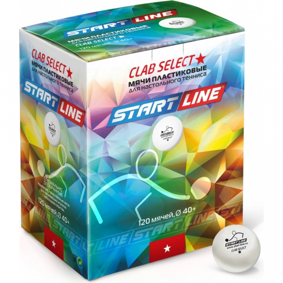 Мячи для настольного тенниса Start Line CLUB SELECT 1*