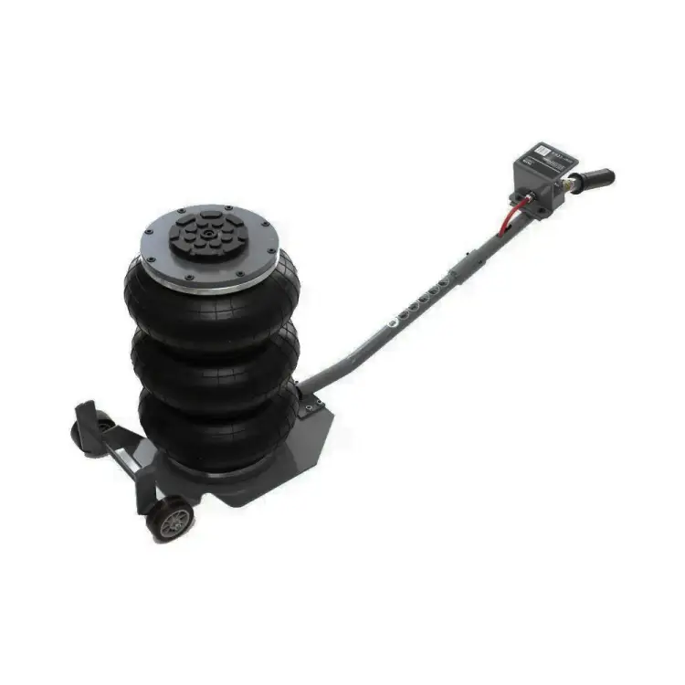 Подкатной пневматический домкрат KraftWell KRWPJ3L