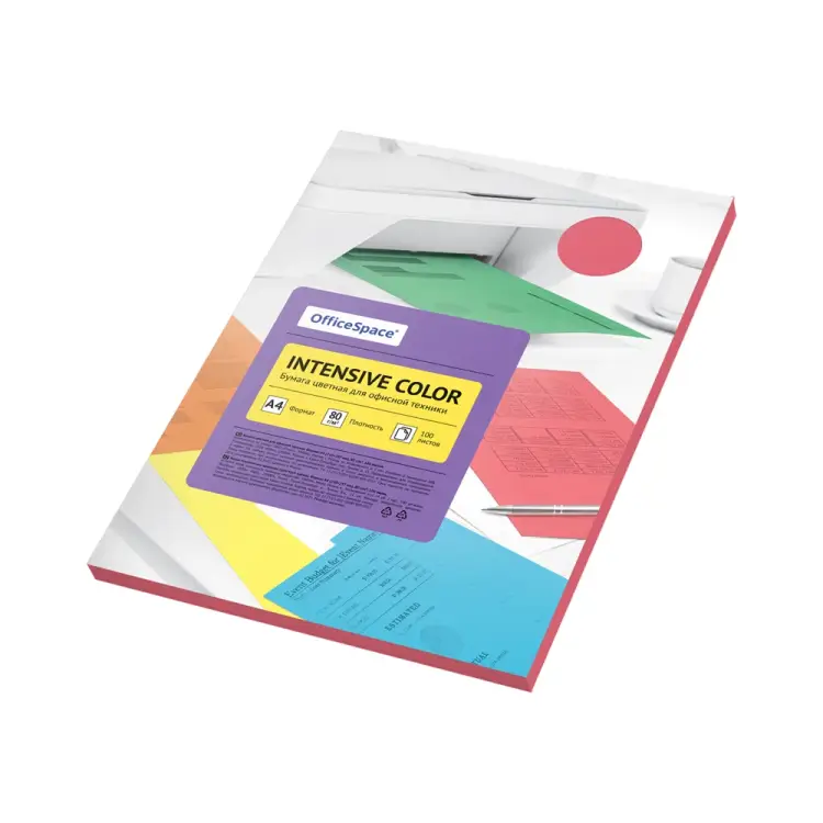 Цветная бумага OfficeSpace Intensive Color IC_38230