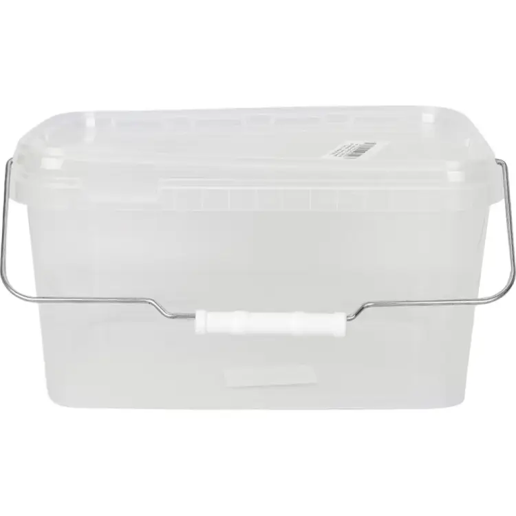 Полипропиленовое прямоугольное ведро Тара.ру 21545 Полипропиленовое прямоугольное ведро Тара.ру 21545