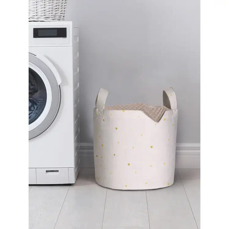 Корзина для хранения вещей JOYARTY Снегопад из сердец gaba_422636_S