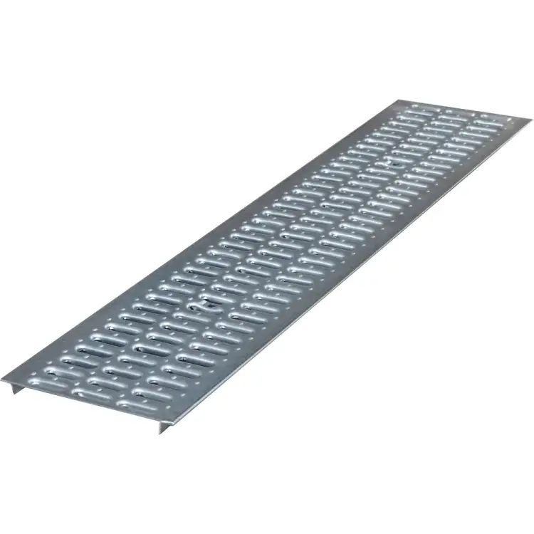 Оцинкованная решетка штампованная AQUADRENAG РШО Standart 2023622Zn