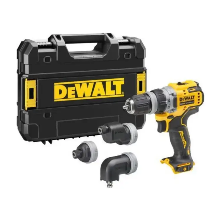 Аккумуляторная безударная бесщеточная дрель шуруповерт Dewalt 12В DCD703NT-XJ Аккумуляторная безударная бесщеточная дрель шуруповерт Dewalt 12В DCD703NT-XJ