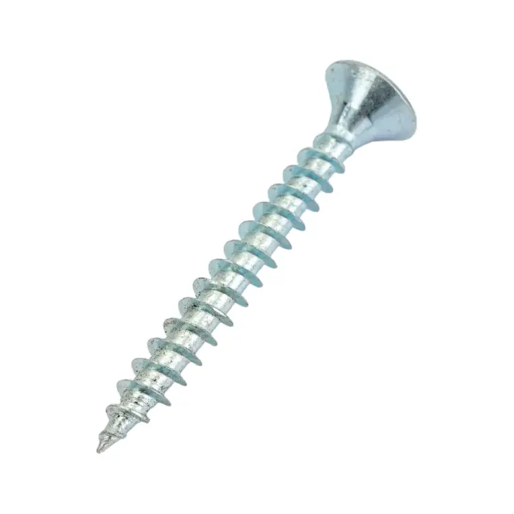 Универсальный потайной оцинкованный шуруп МЕТИЗНЫЙ ДВОР 6,0x50 (100 шт.) 4690441022981