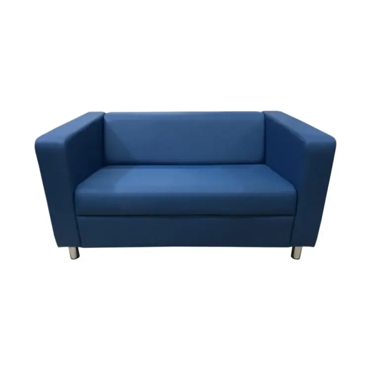 Двухместный диван Мягкий Офис синий АП201СН