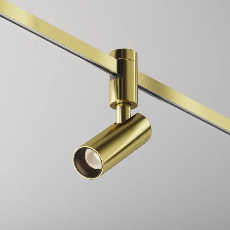 Трековый светильник MAYTONI Focus Led LED 5W Алюминий Латунь TR144-1-5W3K-W-BS